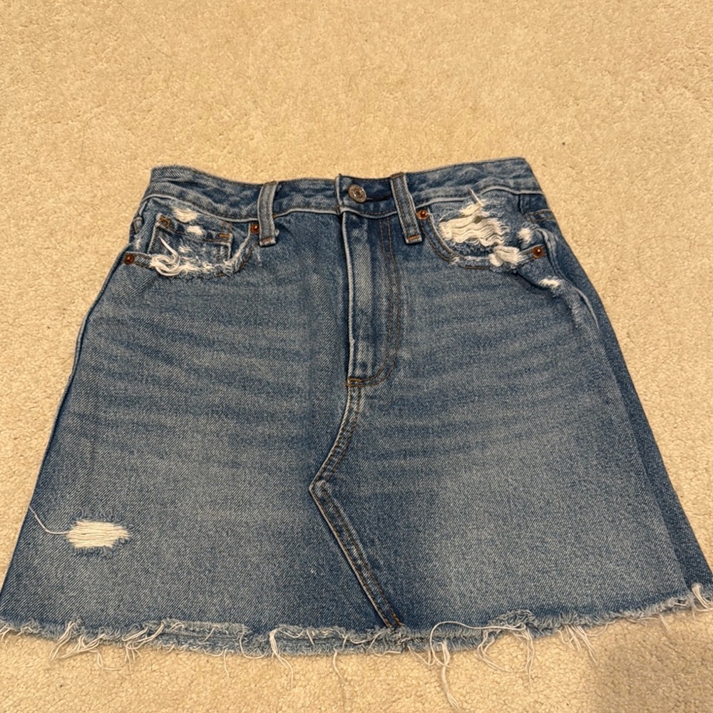 Abercrombie Jean skirt